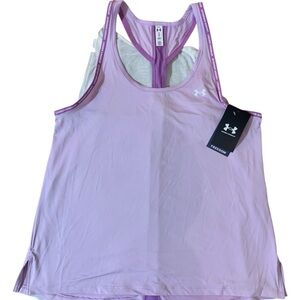 Under Armour Light Purple Gym Tank NWT